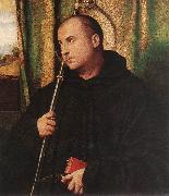 MORETTO da Brescia A Saint Monk atg oil painting